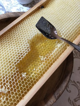 Rähmchen mit Honig